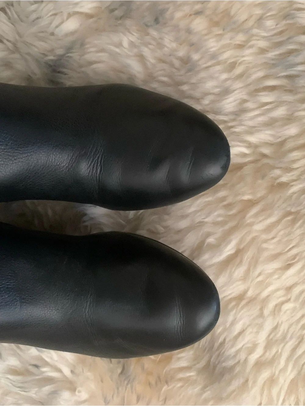Via Spiga Kennedy Wedge over-the-knee Italian Leather boots, size 9